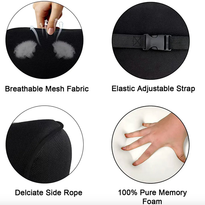 It has elastic straps with easy closure for a perfect fit in the car seat.