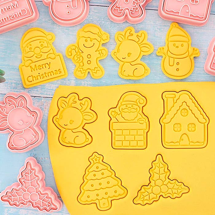 CutCookies, Christmas cookie moulds (8 cookie moulds) - Image 4
