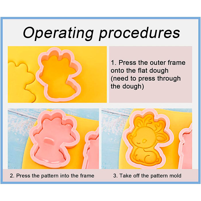 CutCookies, Christmas cookie moulds (8 cookie moulds) - Image 8