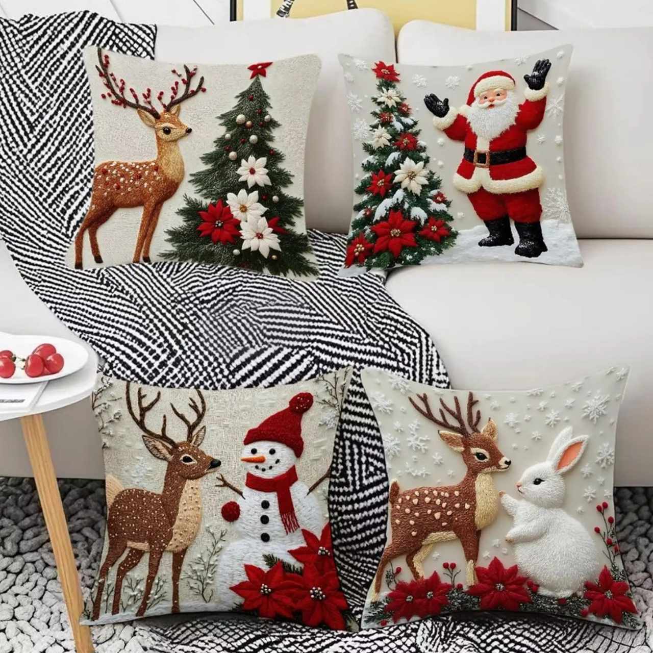 CutePillows, Christmas pillowcases (4 pieces) - Image 2