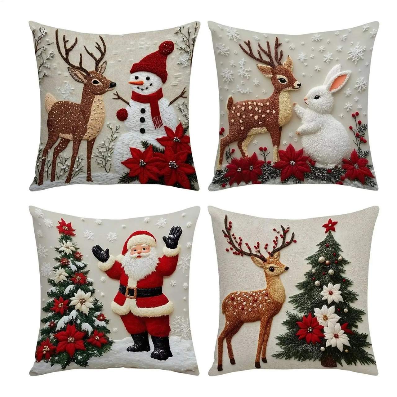 CutePillows, Christmas pillowcases (4 pieces) - Image 5