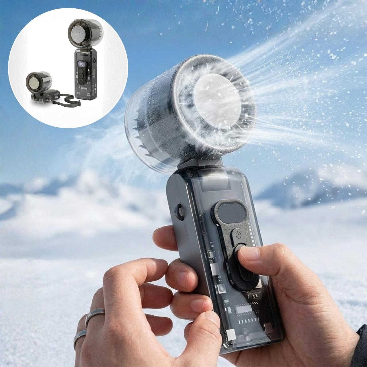 <strong>3 in 1 Foldable Handheld Fan, CyberFan</strong> - Image 2