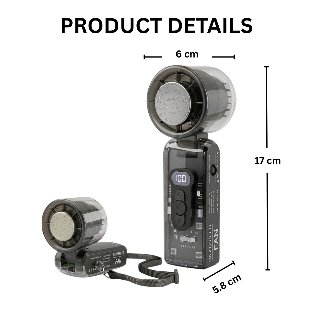 <strong>3 in 1 Foldable Handheld Fan, CyberFan</strong> - Image 3