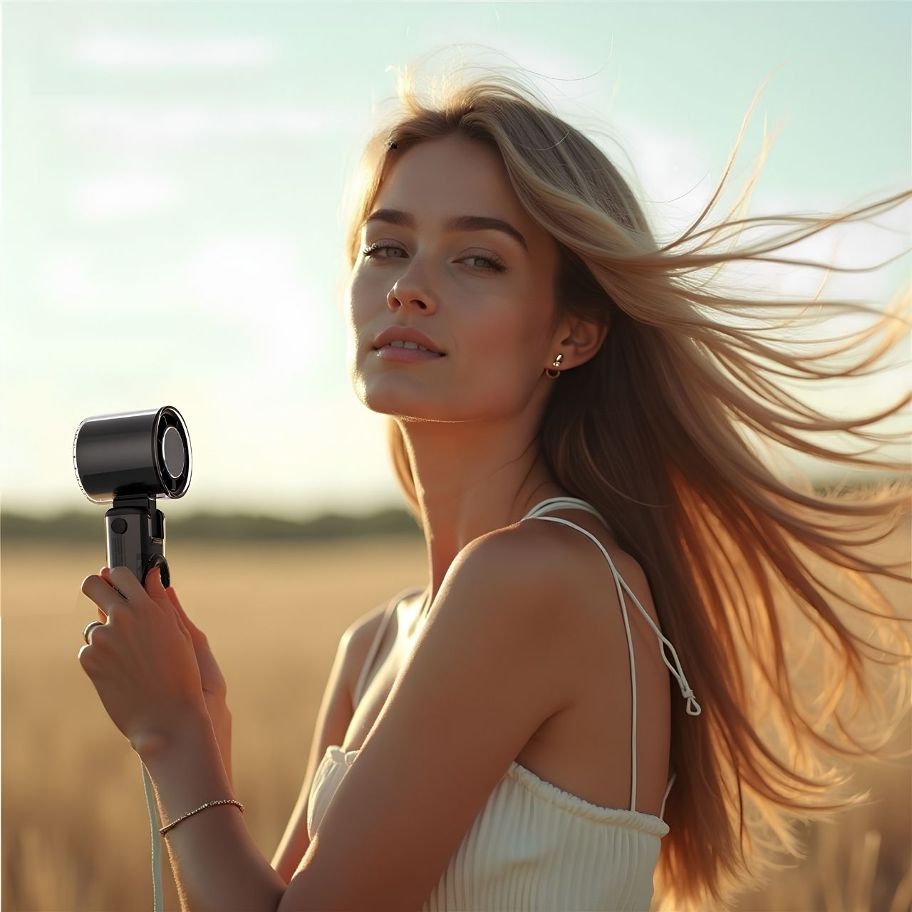 <strong>3 in 1 Foldable Handheld Fan, CyberFan</strong> - Image 6