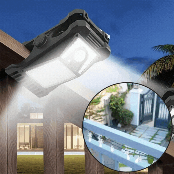 DeckClip, Solar Garden Light with Clip and Motion Sensor - Image 10
