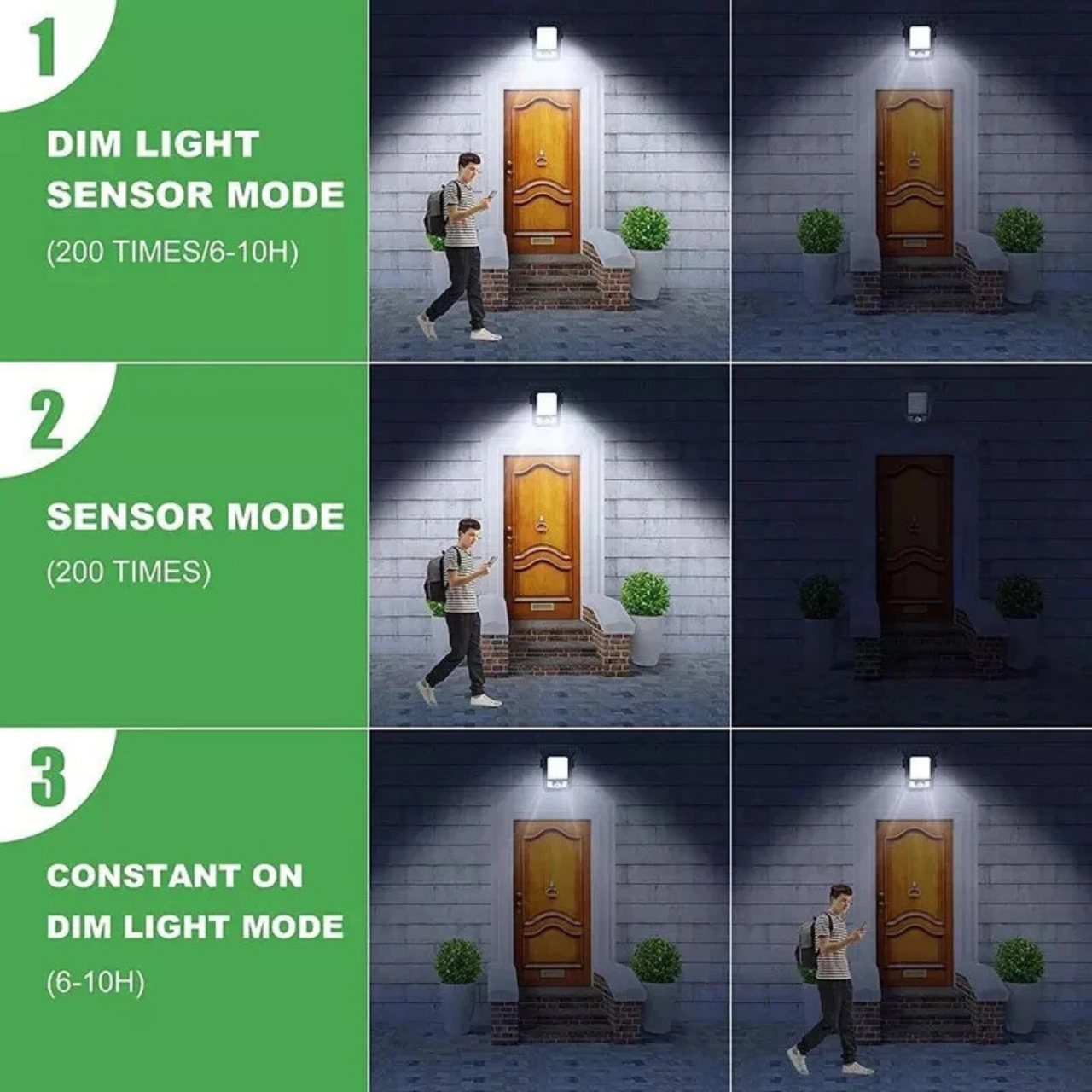 With a convenient clip and solar operation, you can place this light anywhere – no cables or electricity required!