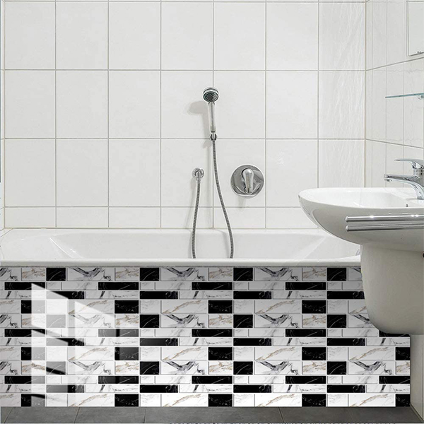 DecorWallpaper, three-dimensional wall stickers in imitation tile (12 pcs.) - Image 6