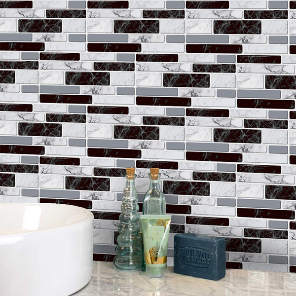 DecorWallpaper, three-dimensional wall stickers in imitation tile (12 pcs.) - Image 7