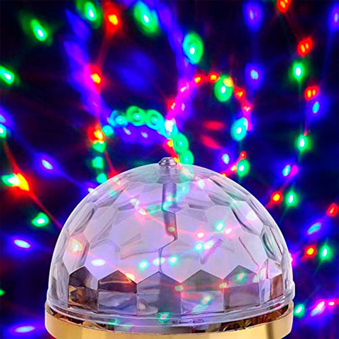 DiscoLamp, coloured rotating bulb - Image 9