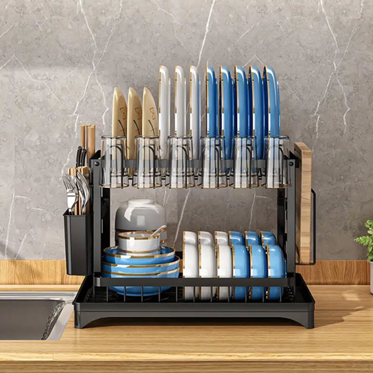 Dishy, multifunctional dish rack - Image 6