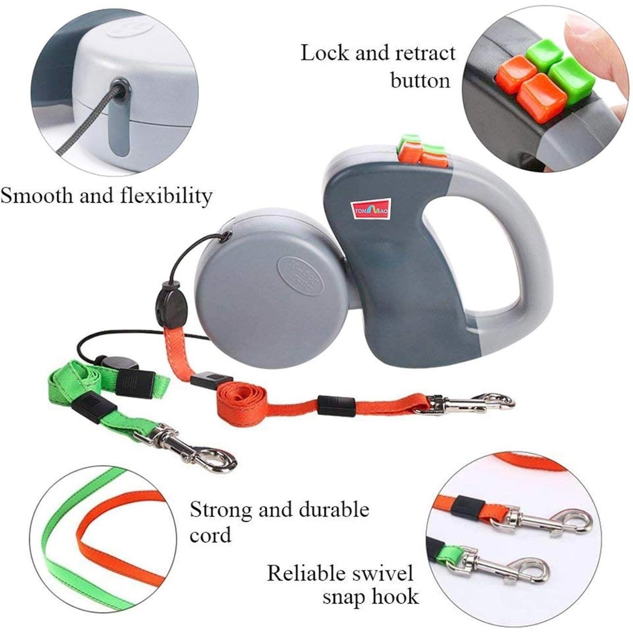 DoubleLeash, retractable leash for two dogs - Image 6