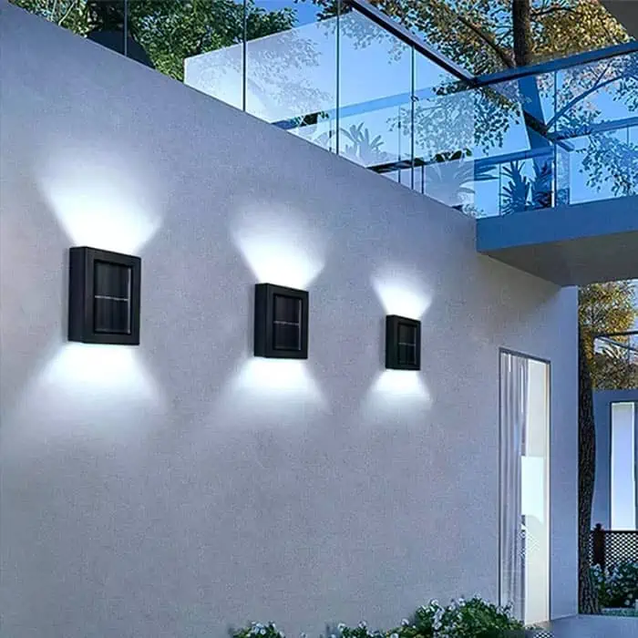 The solar light is resistant to all weather conditions - rain, wind, storm or snow!