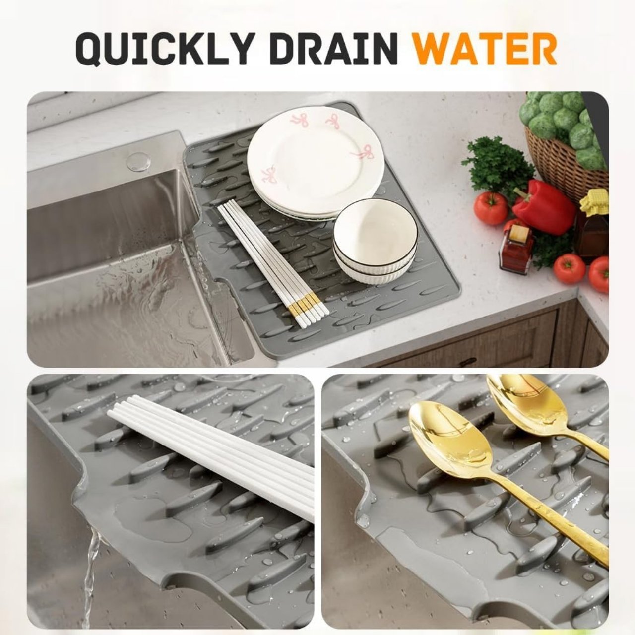 Dry and clean surface