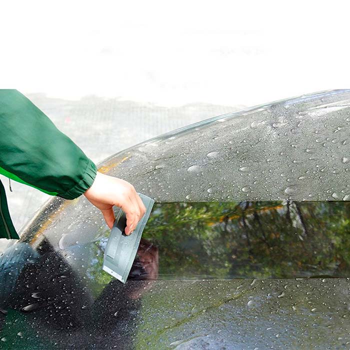 A great tool for wiping moisture from car windows, windows in your home, etc.