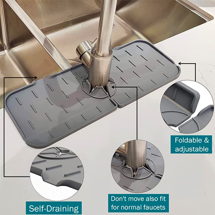 DryingPad, silicone mat for kitchen sink or bathroom sink - Image 10