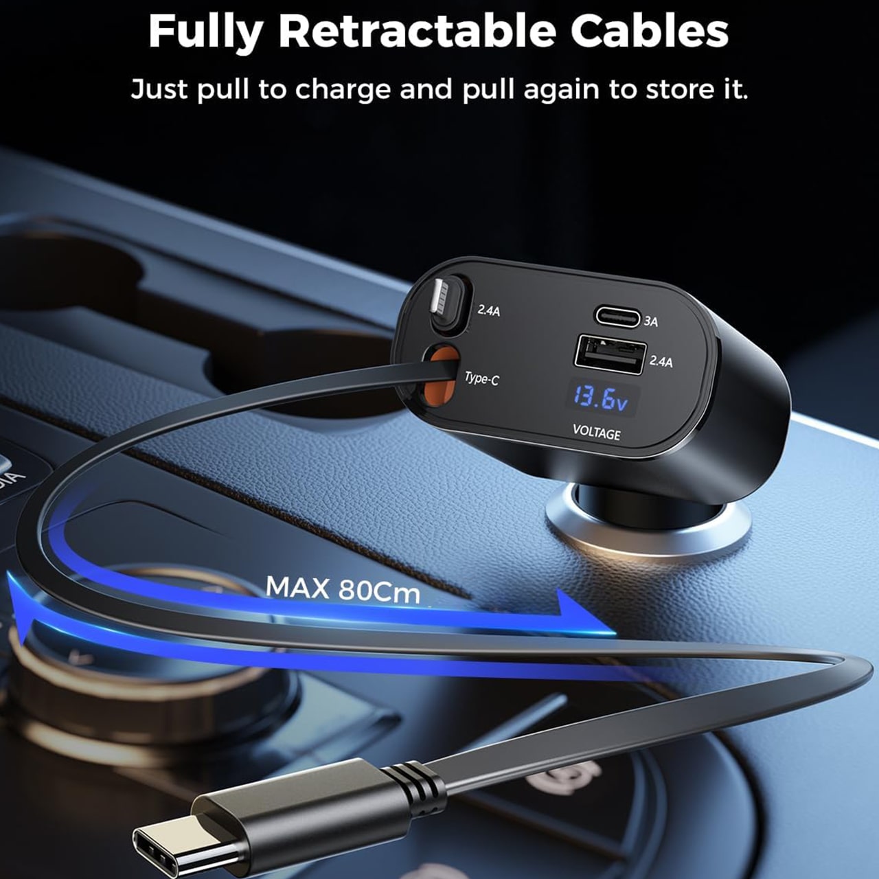 DualCharger, 4-in-1 car charger - Image 4