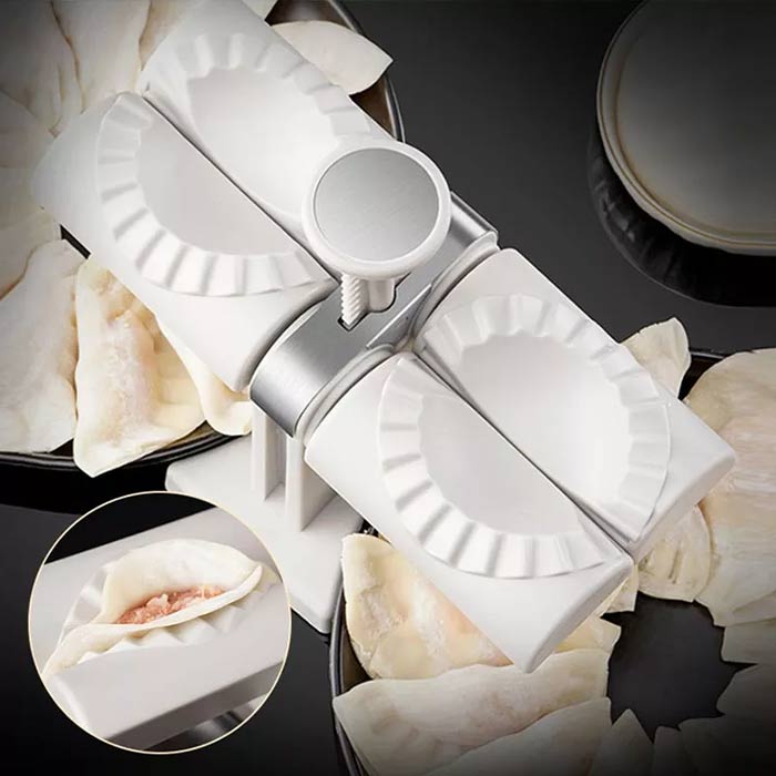 DumplingsMold, the kitchen gadget for making homemade wraps, dumplings and ravioli + FREE e-book - Image 2