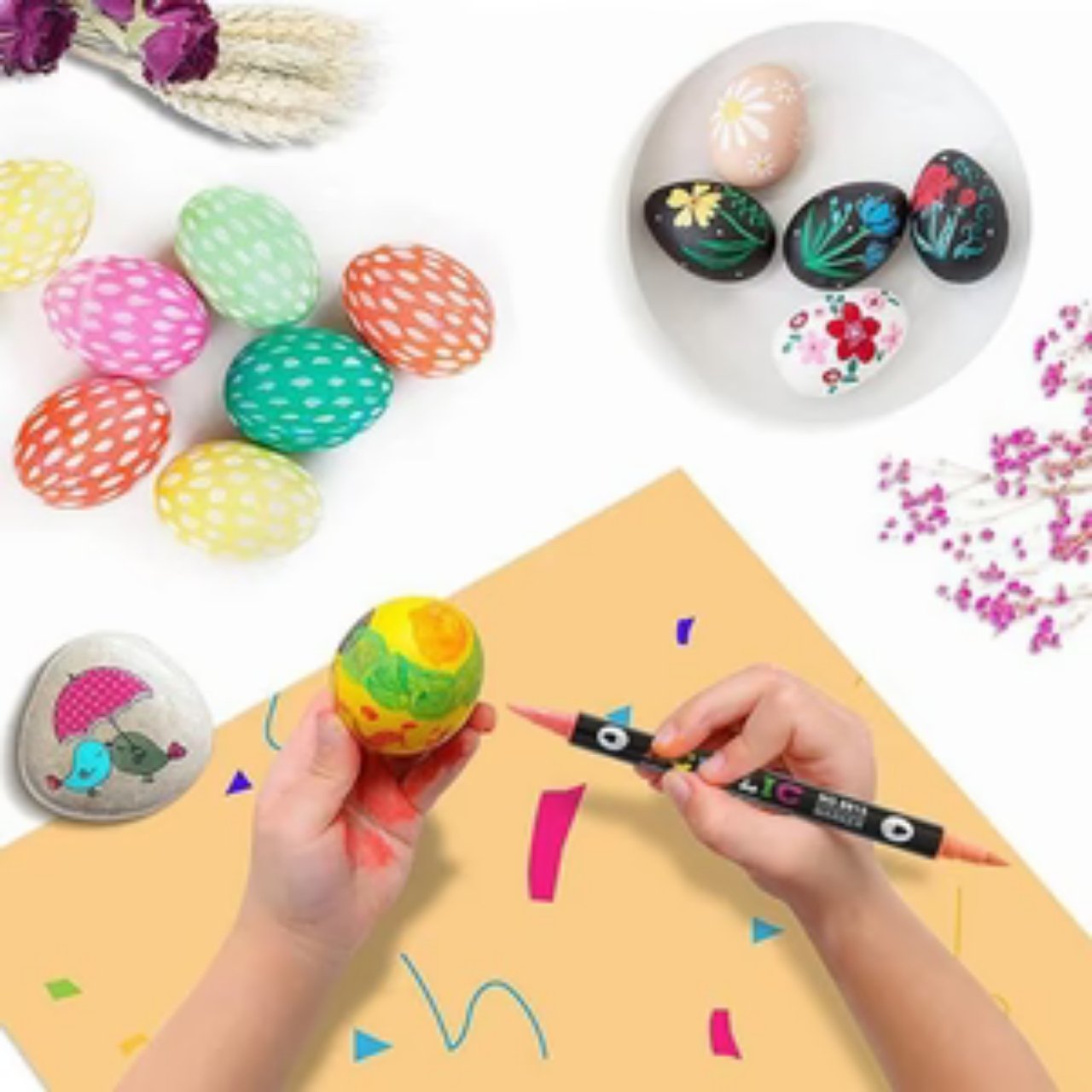 DuoMarkers, double-tipped acrylic markers (12 markers/24 <br>colours) - Image 3