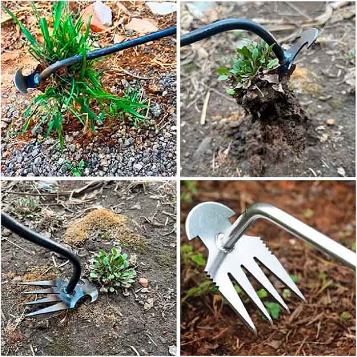 Weeding your garden!