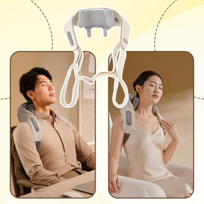 Neck and back massager with heat, ELEMAS - Image 5