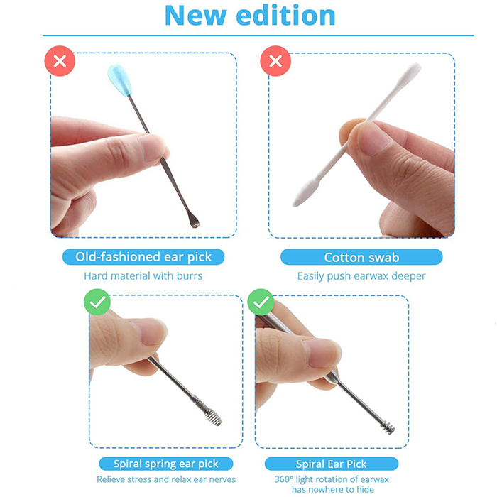 EarCleaningKit, 7-piece set with accessories for safe ear cleaning - Image 7