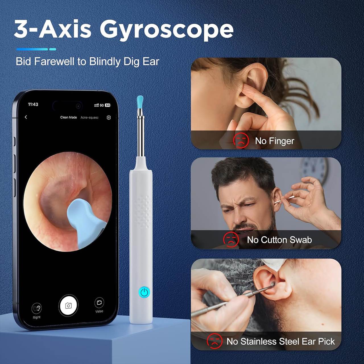 EarStick, the ear butter cleaning aid with camera - Image 8