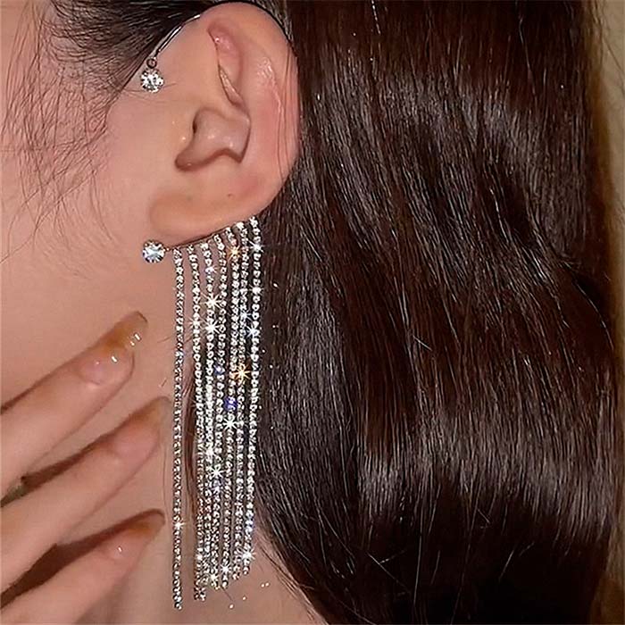 These earrings will make any lady look feminine and fabulous!