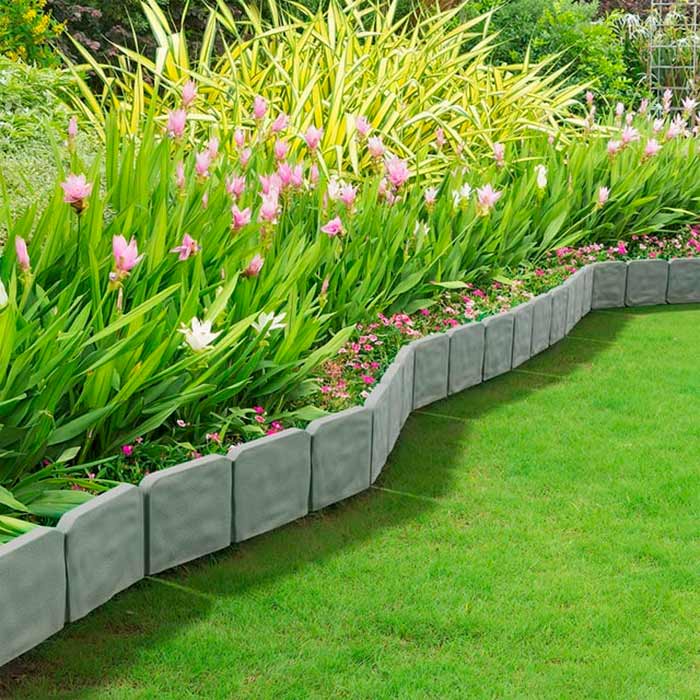 Edges, decorative border for garden and ornamental plants (10 pieces) - Image 7