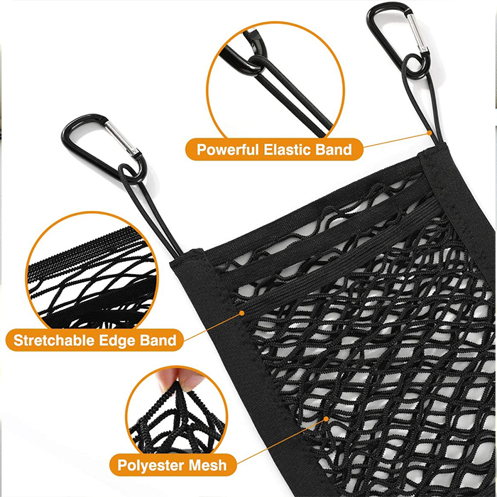 ElasticNet, mesh car cover with 2 added pockets - Image 4