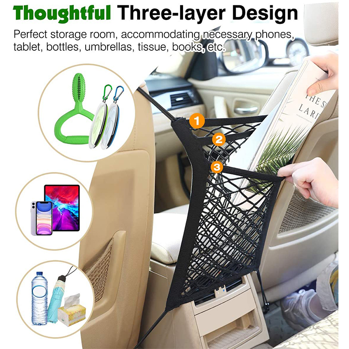 ElasticNet, mesh car cover with 2 added pockets - Image 8