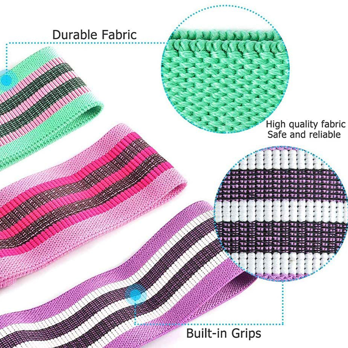 ExerciseBands, 3-part set of elastic exercise bands - Image 6
