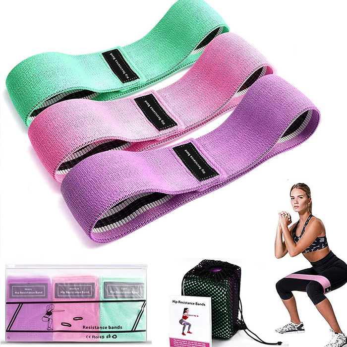 ExerciseBands, 3-part set of elastic exercise bands - Image 7