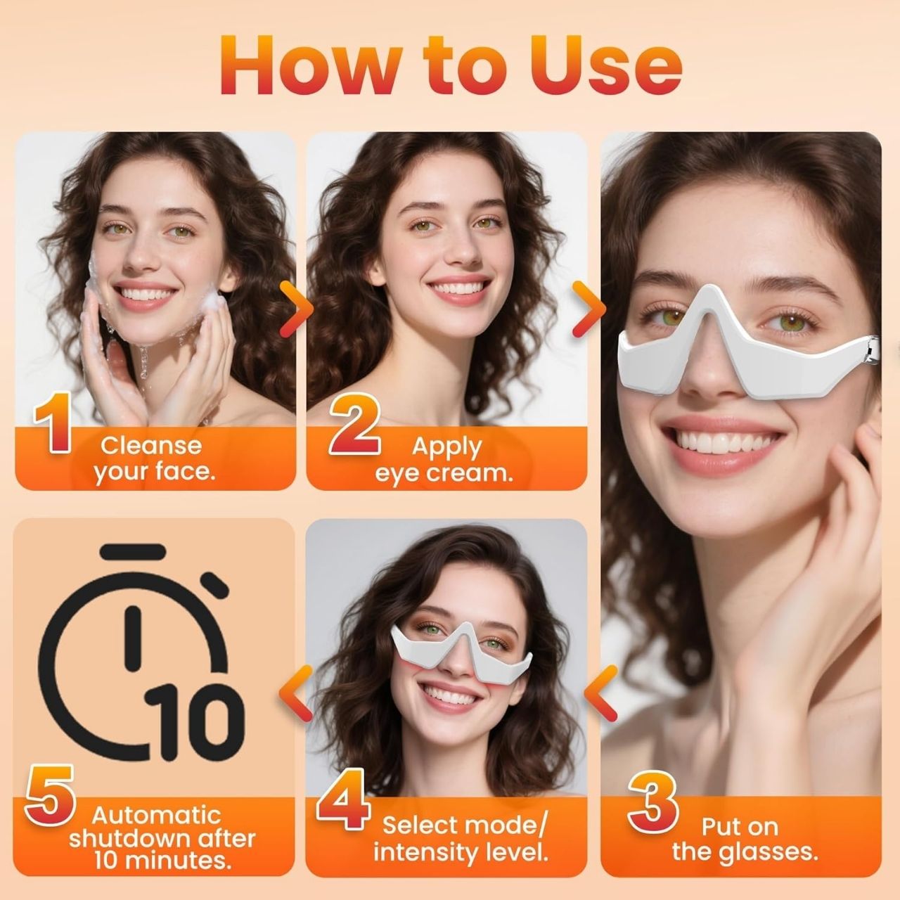 For rested eyes and a fresh look