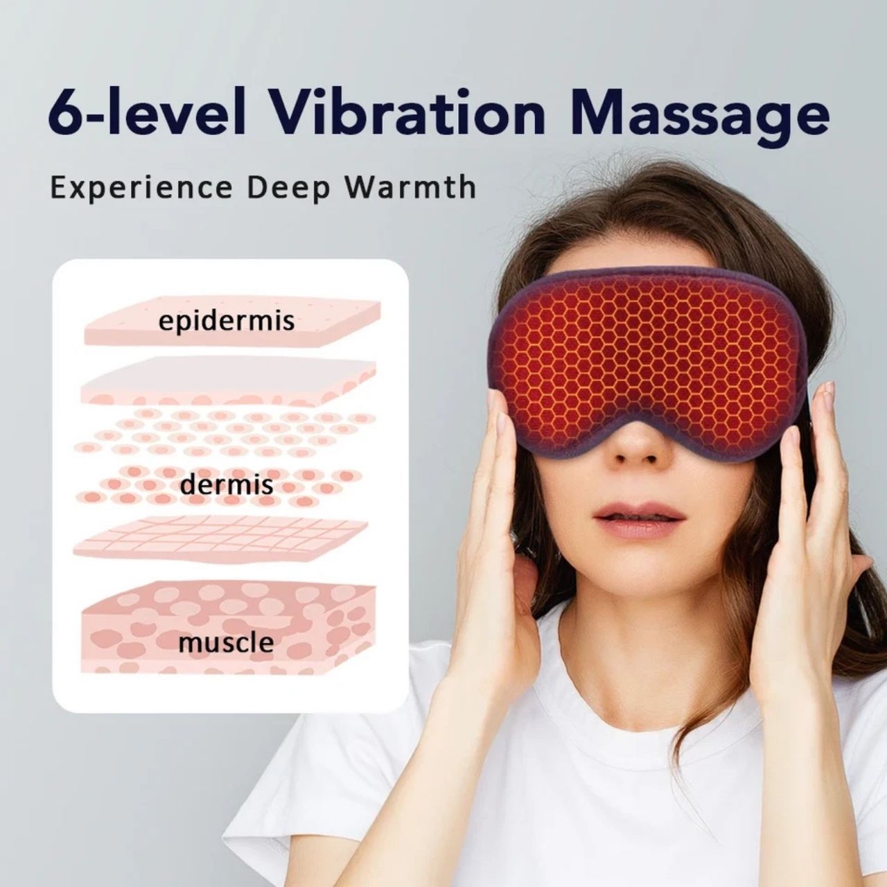 6 massage settings for deeper relaxation