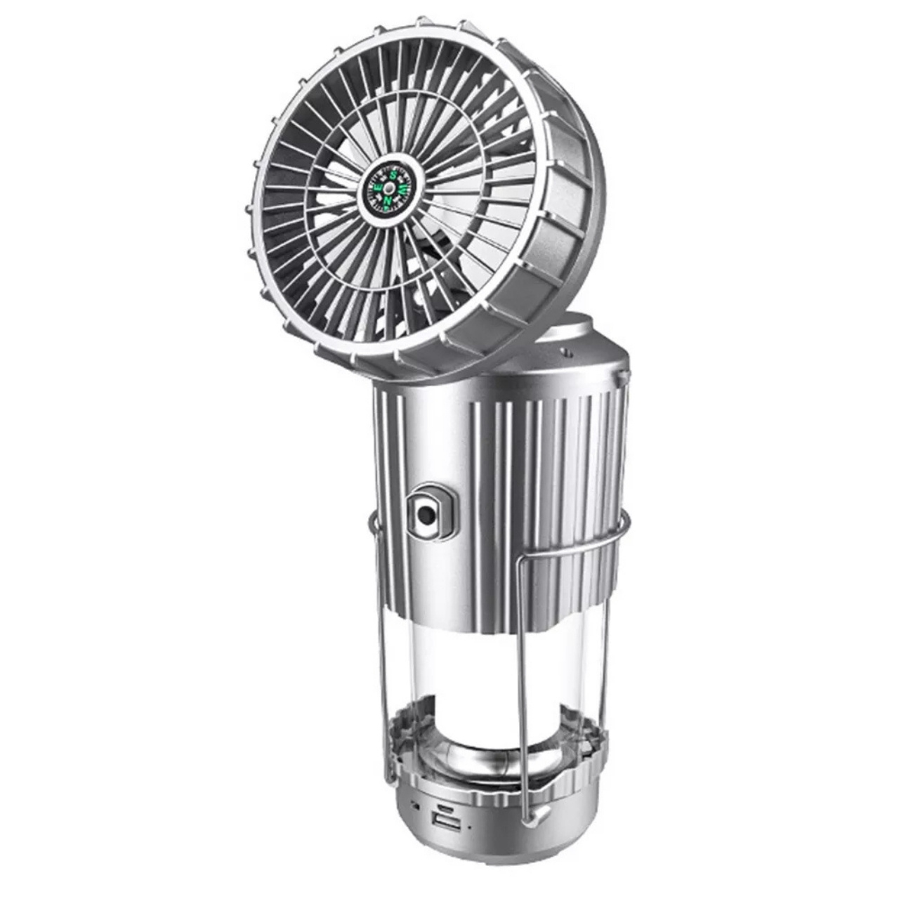 Fan, multifunctional 5 in 1 solar LED light with fan - Image 2