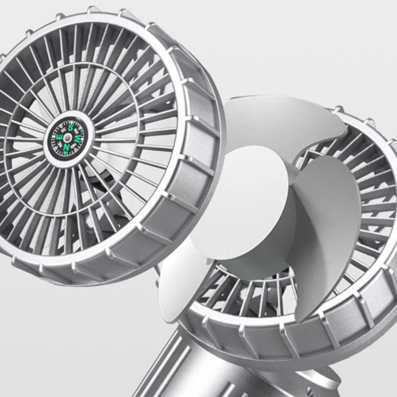 Fan, multifunctional 5 in 1 solar LED light with fan - Image 8