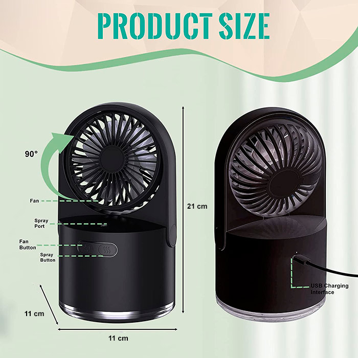 FanMist, the fan that cools and humidifies the room - Image 2