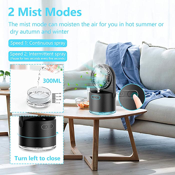 FanMist, the fan that cools and humidifies the room - Image 5