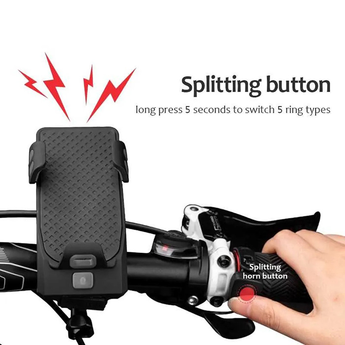 FastBike, a bike light, charging station, phone holder and bell all in one - Image 6