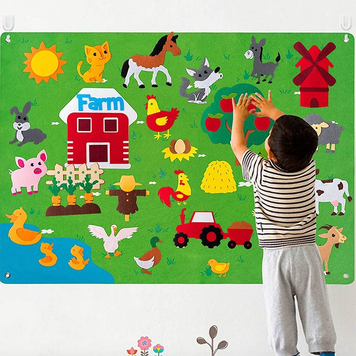 FeltBoard Interactive Soft Playing Board - Image 3