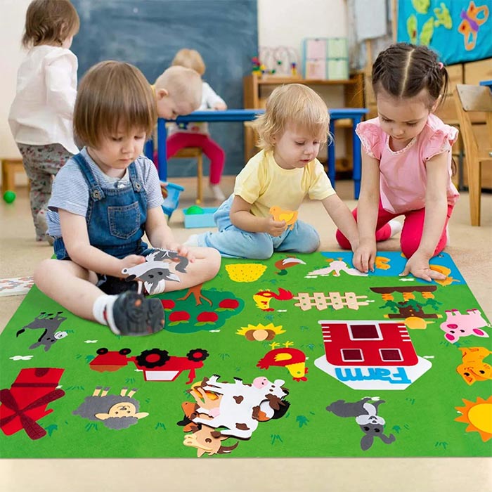 FeltBoard Interactive Soft Playing Board - Image 6