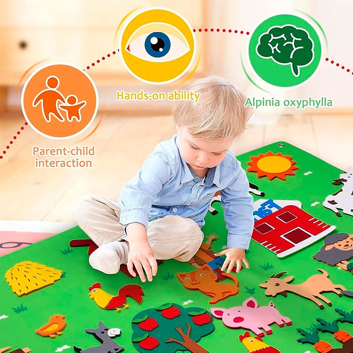 FeltBoard Interactive Soft Playing Board - Image 8