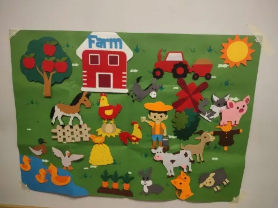 FeltBoard Interactive Soft Playing Board - Image 10