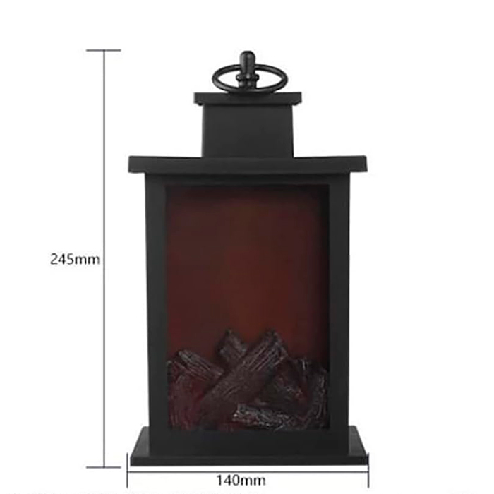 FireLantern, a decorative lamp with the look of a fireplace and a virtual fire - Image 2