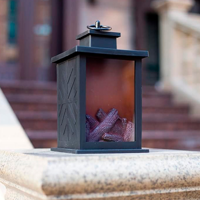 FireLantern, a decorative lamp with the look of a fireplace and a virtual fire - Image 7