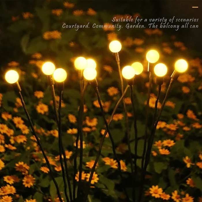 FireflyLights, solar garden lamp with 6 lights - Image 4