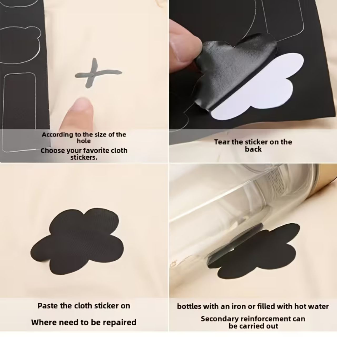 Quick and easy repair of clothes