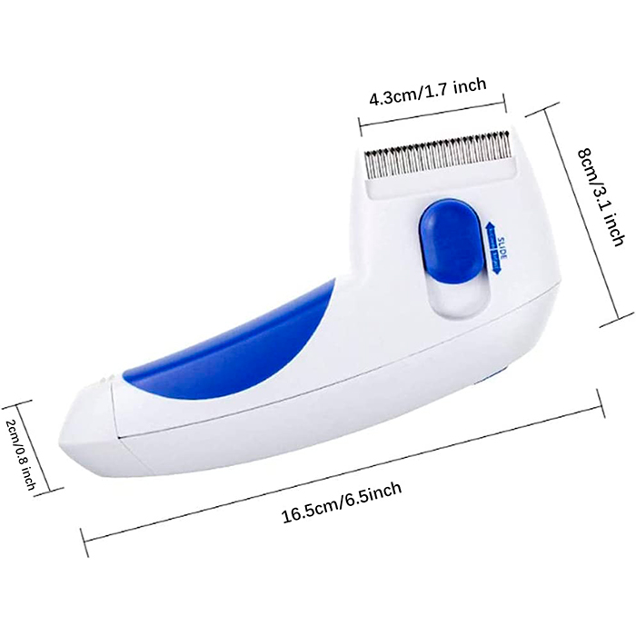 FleaComb, electric flea comb for flea removal and detangling - Image 2