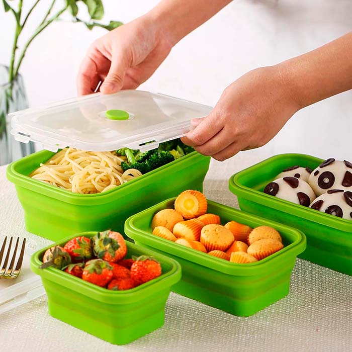 FlexiSet, set of food storage containers (4 pieces) - Image 7