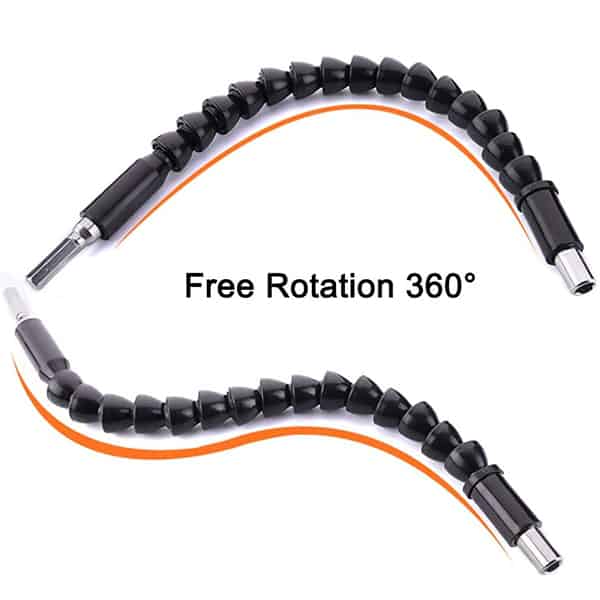 FlexyStar, flexible screwdriver bit for manual and electric screwdrivers + various adapters - Image 4